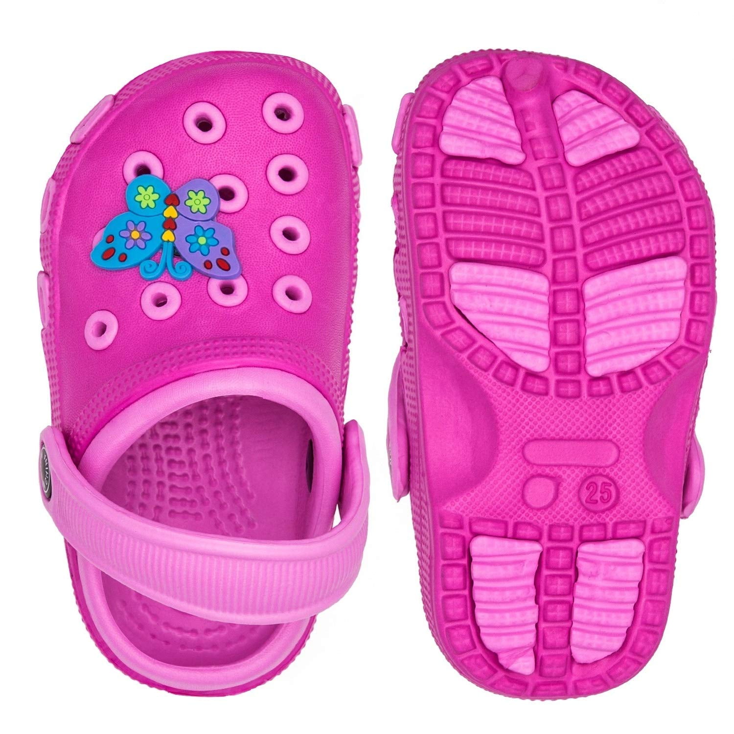 Drecage Toddler Kids Cute Clogs Boys Girls Lightweight Garden Shoes Summer Sandals
