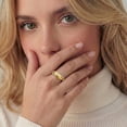thumbnail image 4 of APSVO 18K Gold Plated Love Heart Rings for Women Stackable CZ Non Tarnish Thumb Eternity Promise Wedding Band Engagement Rings Birthday Mothers Day Jewelry Gifts Her Mom Girlfriend Wife Teen Ideas, 4 of 7
