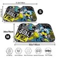 thumbnail image 2 of Goofa Goal Time Printed Car Windshield Sunshade,Foldable Reflective Sun Visor,UV Protection Heat Blocker Sunshade,Car Cooling Accessory-Medium, 2 of 7