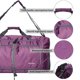 thumbnail image 5 of Bolsa de viaje Woogwin, grande, impermeable, 60 L, color morado, 5 of 8