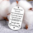 thumbnail image 2 of New Dad Gifts New Dad To Be Gifts Keychain Expectant Dad Gifts First Time Father To Be Fathers Day Gift 2 of 11