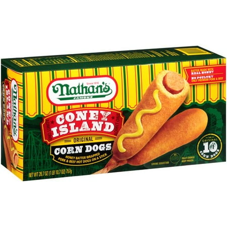Nathan Famous Coney Island Original Corn Dogs Nathan Famous Coney Island Original Corn Dogs