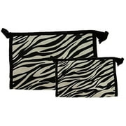Northern Star Matching Zebra Travel Cosmetic, Makeup, Toiletry Bag, Lightweight Comes in Three...