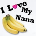 thumbnail image 2 of CafePress - I Love Nana!! Infant Bodysuit - Baby Light Bodysuit, Size Newborn - 24 Months, 2 of 4