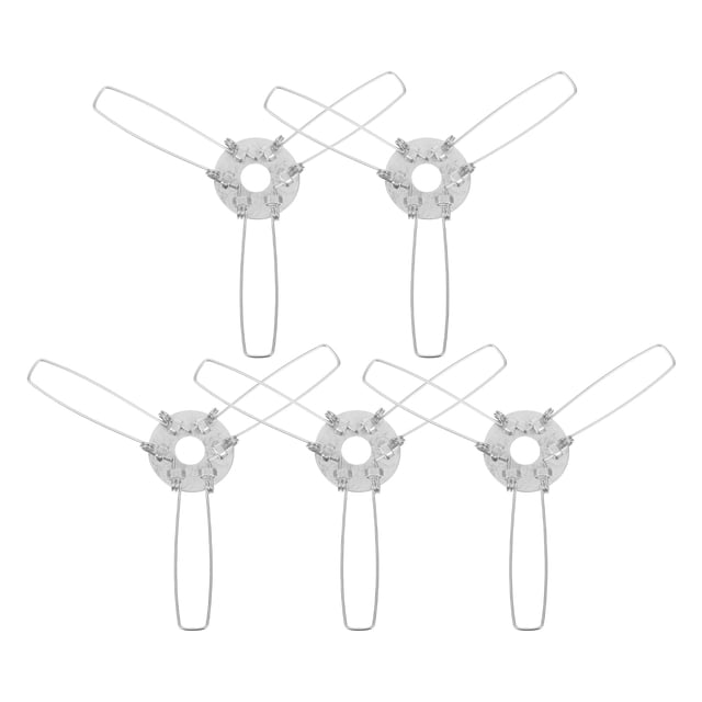 MOVTOTOP 5pcs Universal Recessed Lighting Spring Clips For Downlight Accessories Metal Lampshade Fixators Lamp Shade Diy Holders For Lamp Hardware And Lighting Fixtures