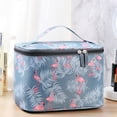 thumbnail image 3 of Waterproof Portable Women Makeup Bag High Capacity Toiletries Organizer Storage Cosmetic Cases Zipper Wash Beauty Pouch Travel (6,24X17X16), 3 of 7