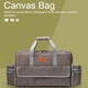 thumbnail image 3 of Bolso CAMPINGMOON Bolsa de lona de gran capacidad Herramientas multifuncionales para picnic Vajilla Tazas Paquetes de almacenamiento Acampar al aire libre Horno de dos cabezales Bolsos de transporte CAMPINGMOON Bolso, 3 of 7