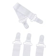 thumbnail image 3 of 8 Pc Bed Sheet Clips Suspender Straps Mattress Fastener Holder Triangle Grippers, 3 of 3