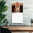 thumbnail image 5 of Baby Moo Moos | 2026 12x24" (Hanging) Square Wall Calendar | Plastic-Free, 5 of 9