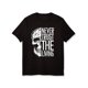 thumbnail image 4 of NEVER TRUST THE LIVING & Half Skull Graphic Print Crew Neck Short Sleeve T-shirt For Men, Casual Summer T-Shirt For Daily Wear And Vacation Resorts, 4 of 5