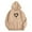 L-Khaki, variant on Ulitacool Boys Winter Sweatshirt Fall Pullover With Heart Print Long Sleeve Pocket Hoodie Crew Neck Tops Comfortable Wear Beige 2-3 Years