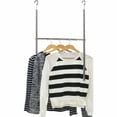 thumbnail image 1 of Simple Houseware Adjustable Closet Hanging Rod Chrome, 1 of 10