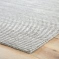 thumbnail image 2 of Jaipur Living Basis Handmade Solid Gray Silver Runner Rug 2'6"X8', 2 of 4