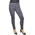 thumbnail image 3 of Michael Kors Izzy Skinny Mid Rise Slim Stretch Cotton Pants, Iris/Stars (0), 3 of 3