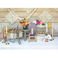 thumbnail image 2 of Party Ornaments Wedding Decor Glass Bud Vase Heart Shaped Bottle  Cork Food Safe Jar 3in Clear, 2 of 4