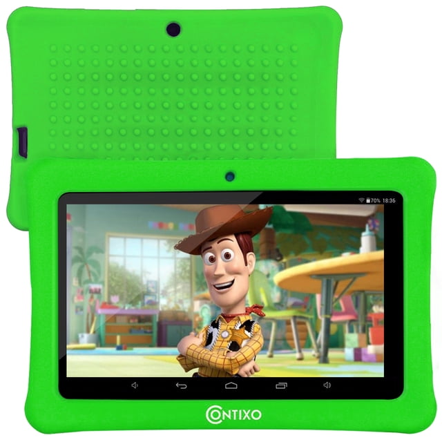 Tablet para Niños Contixo 7 pulgadas Wi-Fi 16GB V8-1-Green