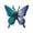Multicolor B, variant on YFTDEF Colorful Wrought Iron Outdoor Wall Decoration, Metal Cylinder design, Weather-resistant for Fence and Garden Use, Ideal for Homeowners and Garden Lovers