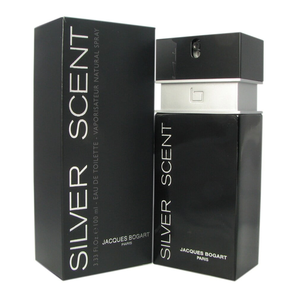 Jacques Bogart Silver Scent Eau De Toilette Spray for Men 3.4 oz