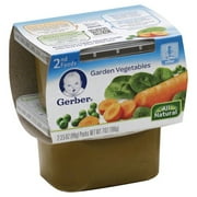 Gerber Gerber 2nd Foods Garden Vegetables, 2 ea