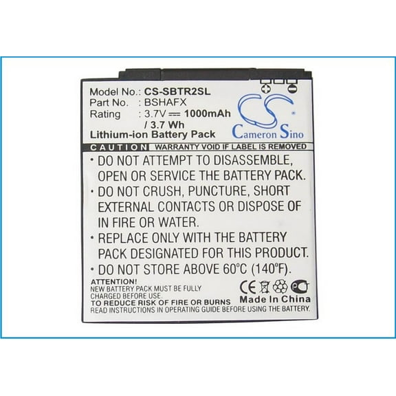1000mAh BTR2 BSHAFX Battery for Sharp STX-2 FX