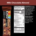 thumbnail image 3 of KIND Nut Bars, Milk Chocolate Almond, 1.4 oz, 6 Count, 3 of 8