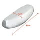 thumbnail image 3 of Funda de asiento de motocicleta, impermeable, elástica, para vehículos Plata L, 3 of 9