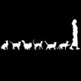 thumbnail image 2 of Walbest 1Pc Car Sticke - Cat Lady Car Auto Truck Window Decals Self-Adhesive Vehicle Sticker for Universal Car SUV, 2 of 5
