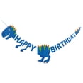 thumbnail image 1 of Nueva Pancarta Con Letras De Dinosaurios Para Cumpleaños. Decoración De Fondo Para Fiestas De Cumpleaños Infantiles. Pancarta Para Colgar., 1 of 6