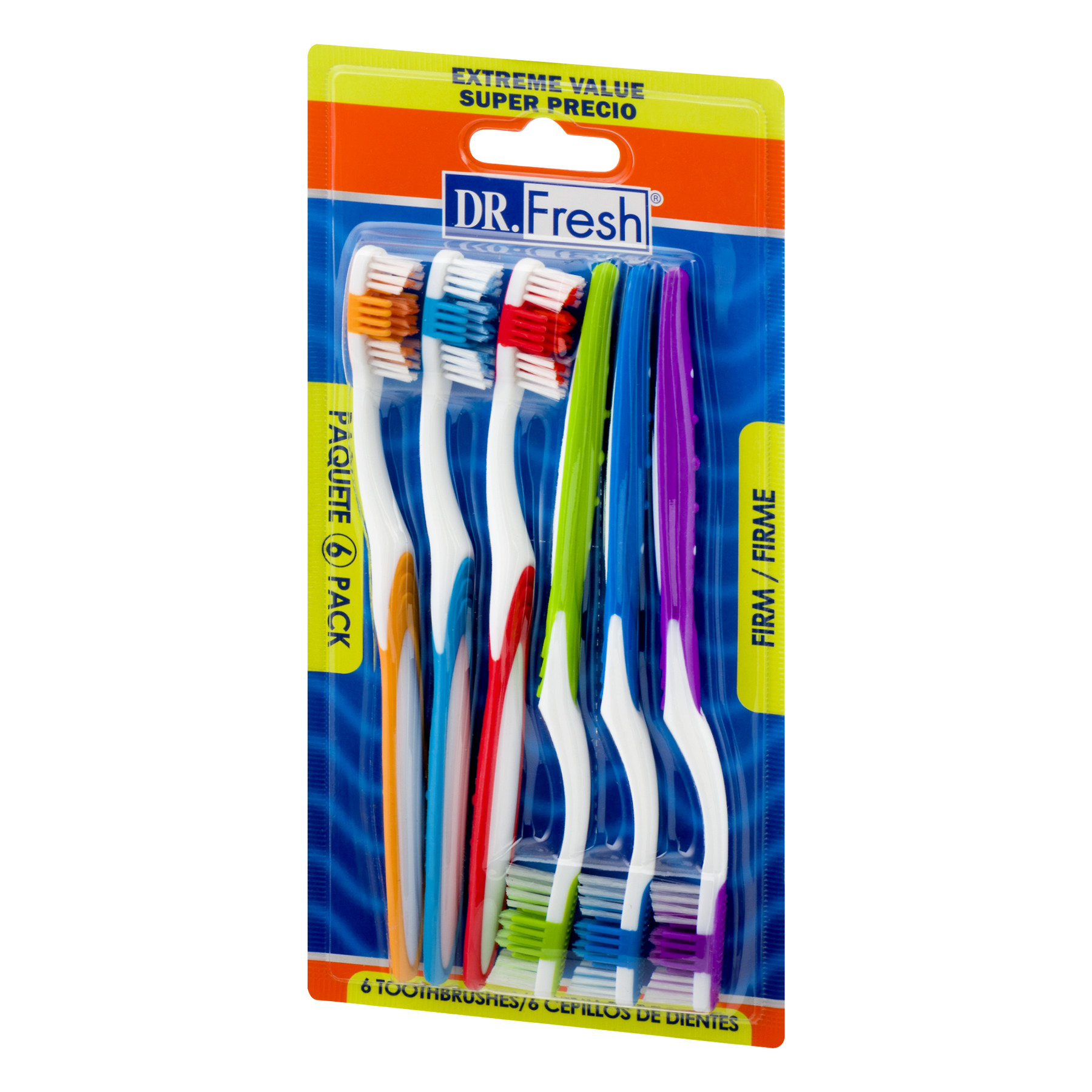 Dr. Fresh Dailies Toothbrushes, Firm, 6 Ct - image 3 of 5