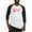 Black/White, variant on CafePress - Gilley (Red Vintage) Baseball Jersey - Cotton Baseball Jersey, 3/4 Raglan Sleeve Shirt