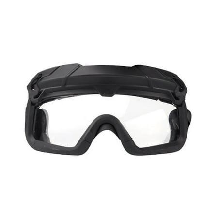 Jkung Tactical Anti Fog Goggles Anti-Scratch Lens Goggles Glasses 2 Modes Safety Goggles for Airsoft Paintball Hunting Hiking