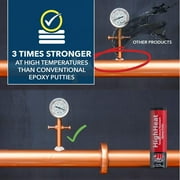 J-B Weld 8297 Highheat 550 درجة Epoxy Putty Stick - 2 Oz.
