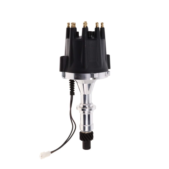 Pro Series Pro Billet Distributor for Pontiac V8 - Black