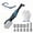 Blue, variant on 3/8" Electric Ratchet Wrench Set with 20V MAX Battery,74Ft-Lbs Brushless Motor Power Electric Ratchet Tool Kit,Variable Speed control 600 RPM
