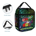 thumbnail image 5 of Geometry Dash Lunch Bag Insulated Lunch Box Meal Cooler Bag Reusable Thermal Lunch Tote Bag For School Work Travel Picnic, 5 of 8