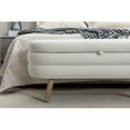 thumbnail image 4 of 44.8" Ottoman Bench, End of Bed Storage Bench with Built-in Storage Space, Solid Wood Leg Velvet Entryway Bench, 4 of 6
