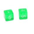 thumbnail image 4 of Dados acrílicos de varios lados 5 unids/set D6 juegos 5 colores Zulema Dados varios lados, 4 of 6
