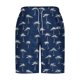 thumbnail image 4 of Pantalones Cortos Casuales para Hombre Imprimir con Bolsillos Pantalones de Playa de Cintura Elástica, Pantalones Cortos de Cintura Elástica para Hombre, 4 of 9