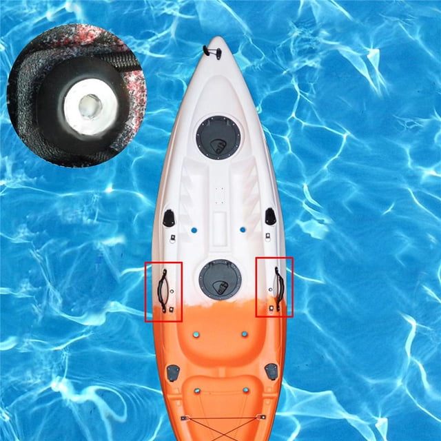 Aparejo de Cuerda de Guía DYNWAVEMX Montaje de Kayak Piezas para Canoa de barco