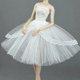 thumbnail image 4 of Gwong Juguete Elegante muñeca princesa vestido resistente al desgaste de cuatro capas, hermosa muñeca, vestido de novia para niños para niño Gwong 30012037, 4 of 6