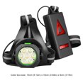 thumbnail image 2 of Luz LED para correr de noche luz de pecho deportiva ajustable para acampar senderismo correr, 2 of 9