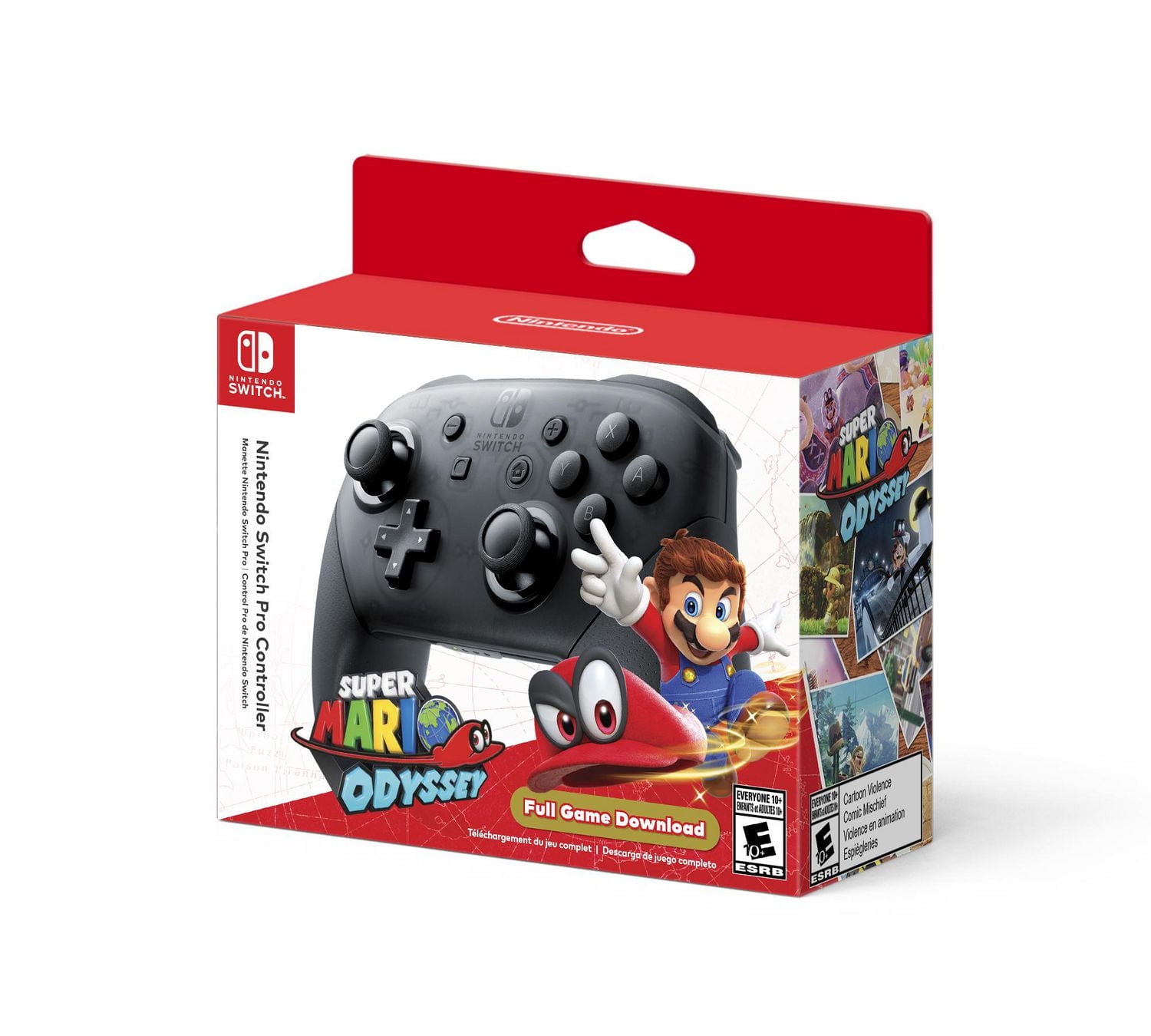 Nintendo Switch™ Pro Controller + Super Mario Odyssey (Nintendo Switch)