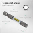thumbnail image 3 of Ensemble de Embouts de Tournevis 1/4 Tête de Perceuse à Impact Torx Hexagonale Tête Croisée Magnétique Inviolable Embouts de Tournevis, 3 of 5