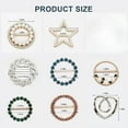 thumbnail image 4 of T-Shirt Clips 9 pcs, Clothes Corner Knotted Button, Fashion Alloy Pearl Rhinestone Circle Clip Buckle Round Shirt Silk Scarf, 4 of 4