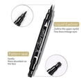thumbnail image 3 of QIC Dual-Ended Stamp Pattern Eyeliner - Waterproof Quick-Dry Smudge-Proof Long-Lasting Colorful Eye Liner Pencil, 1 Count, 3 of 13