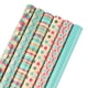 thumbnail image 3 of Juego de papel para envolver regalos con cinta y etiqueta, hoja de papel para regalo ecológica, papel para envolver regalos de cumpleaños para mujeres, niñas, bebés y hombres, 3 of 5