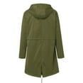 thumbnail image 5 of Wutalume Women's Outdoor Mountaineering Waterproof Hooded Jacket for Hiking and Trekking, Lightweight and Durable Coat for All-Weather Protection and Adventure,Army Green L, 5 of 5