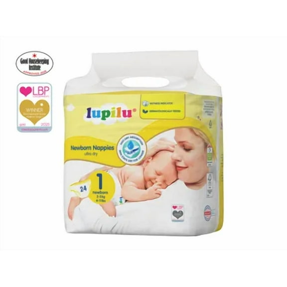 Lupilu Baby Newborn Nappies / Diapers Size 1, 2-5kg