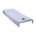 thumbnail image 1 of Equipo transpirable para decoración de sábanas de salón con orificio para la cara para hoteles de adultos y salones Gris, 1 of 9