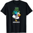thumbnail image 1 of Minecraft Chicken Jockey Aiming To Attack T-Shirt - As Picture - S, 1 of 2